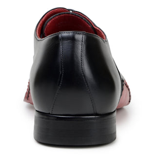 Studio Belvedere Nero Leather Oxford-AmbrogioShoes