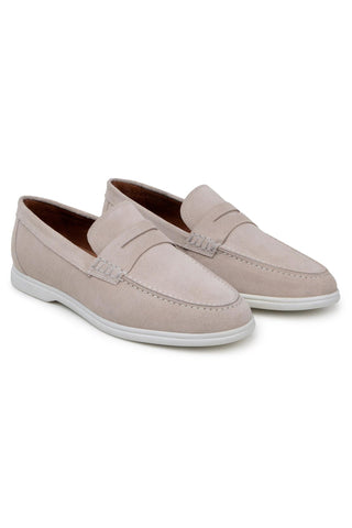 Studio Belvedere Niko Suede Penny Loafer-AmbrogioShoes