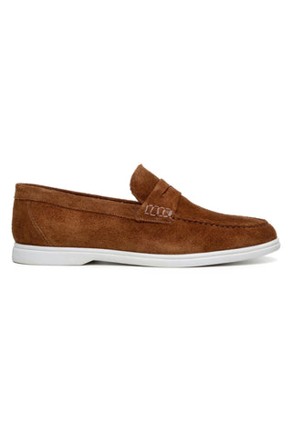 Studio Belvedere Niko Suede Penny Loafer-AmbrogioShoes