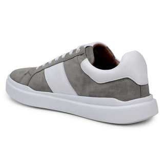 Studio Belvedere Olivier Men's Shoes Suede Leather Lace-Up Casual Sneaker (SBV1005)-AmbrogioShoes