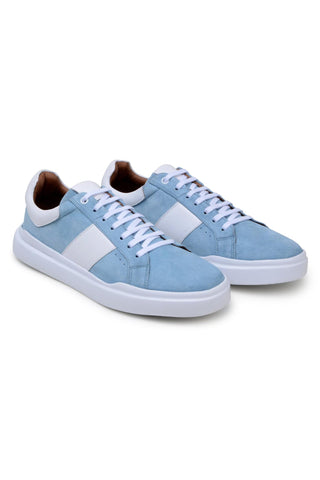 Studio Belvedere Olivier Suede Lace-Up Sneaker-AmbrogioShoes