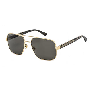 Gucci GG0529S  Metal Rectangular Men's Sunglasses