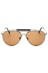 08E - Shiny Gunmetal / Brown