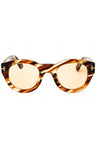 55E - coloured havana / brown