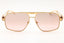 10027E - Gold / Light Pink With Silver Tone Mirror