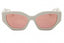 314/1T - White/Rose Pink Full Multilayer Gold Mirror