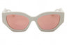 314/1T - White/Rose Pink Full Multilayer Gold Mirror