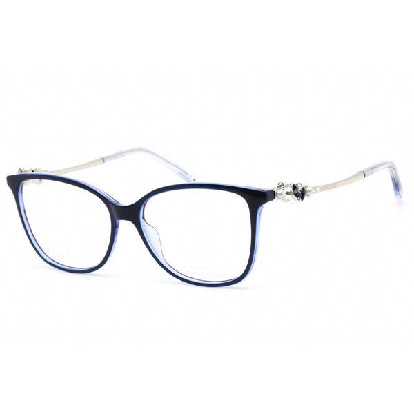 Swarovski SK5367 Eyeglasses Blue / Clear Lens-AmbrogioShoes