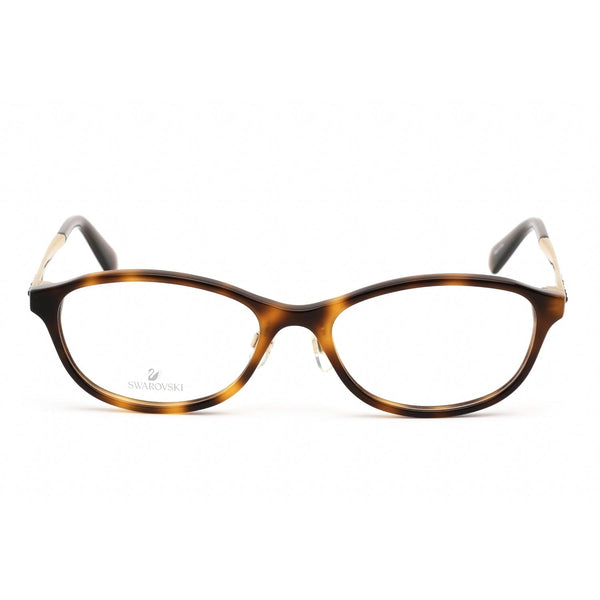 Swarovski SK5379-D Eyeglasses Dark Brown/other / Clear Lens-AmbrogioShoes
