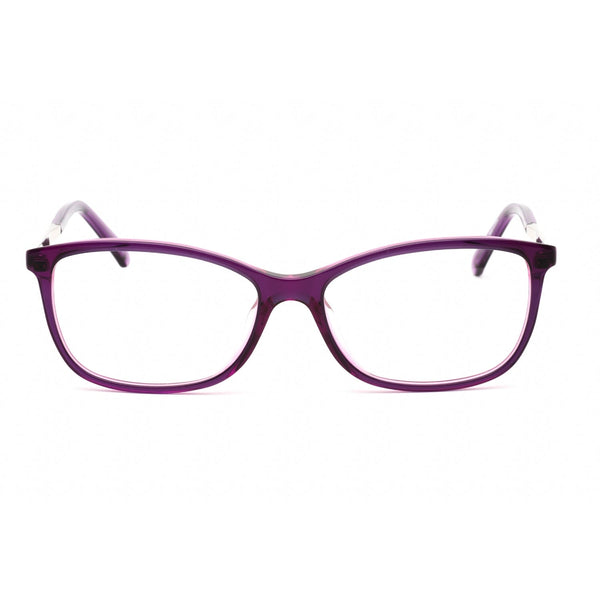 Swarovski SK5412 Eyeglasses Violet / Clear Lens-AmbrogioShoes