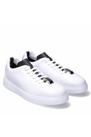 T-Kit Black Fabric / Leather-AmbrogioShoes