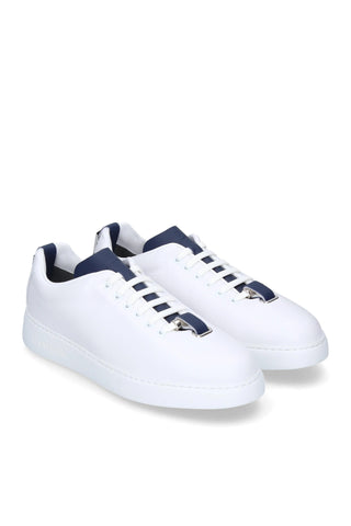 T Kit Calf Leather - Blue-AmbrogioShoes