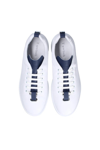T Kit Calf Leather - Blue-AmbrogioShoes