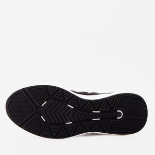 The Stealth Wingtip Buckle Black Leather Men Boot-AmbrogioShoes