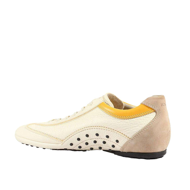 Tods Men's Designer Shoes Italian Designer Allicciato Cammino Beige (TDM15)-AmbrogioShoes