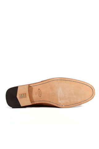 Tods Moassiomo Wilson Pebbeled Leather Brown (TDM14)-AmbrogioShoes