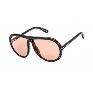 Tom Ford FT0768 Sunglasses Dark Havana / Brown-AmbrogioShoes