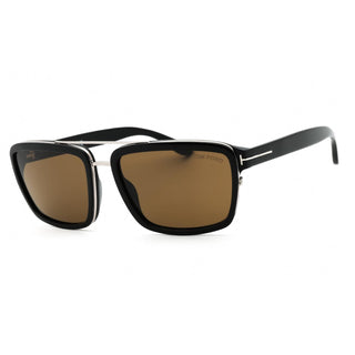 Tom Ford FT0780 acetate Rectangular Men's Sunglasses-AmbrogioShoes
