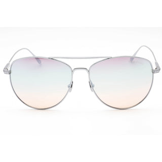 Tom Ford FT0784 Sunglasses Shiny Palladium / Mirrored Unisex-AmbrogioShoes