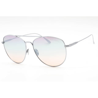 Tom Ford FT0784 Sunglasses Shiny Palladium / Mirrored Unisex-AmbrogioShoes