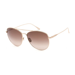 Tom Ford FT0784 Sunglasses Shiny Rose Gold / Gradient Brown-AmbrogioShoes
