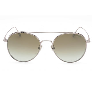 Tom Ford FT0826-F Sunglasses shiny light ruthenium / green mirror-AmbrogioShoes