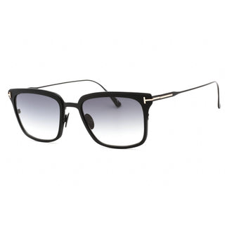 Tom Ford FT0831 titanium Rectangular Men's Sunglasses-AmbrogioShoes