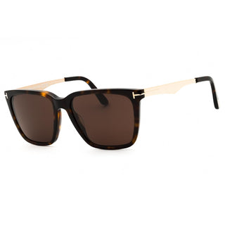 Tom Ford FT0862 acetate Rectangular Men's Sunglasses-AmbrogioShoes