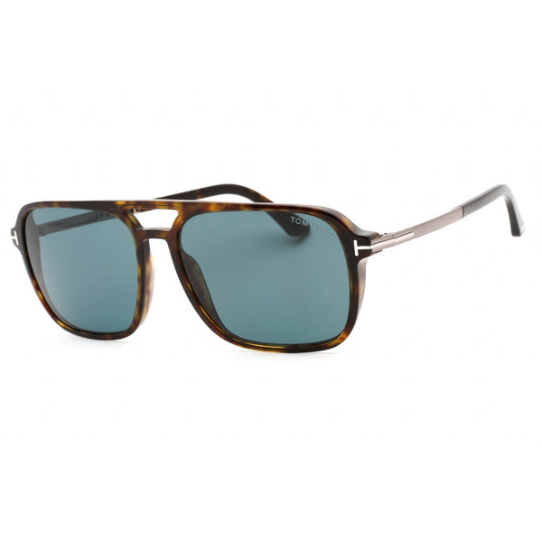 Tom Ford FT0910 Sunglasses dark havana / blue-AmbrogioShoes