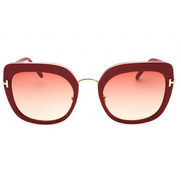 Tom Ford FT0945 Sunglasses shiny red / gradient bordeaux-AmbrogioShoes