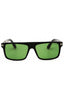 01N - shiny black  / green