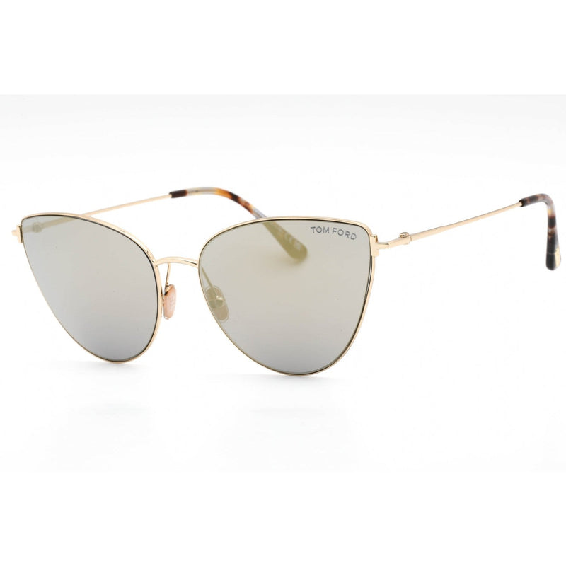 Tom Ford FT1005 Sunglasses Gold / Smoke Mirror-AmbrogioShoes