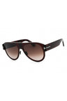 48T - shiny dark brown / gradient bordeaux