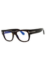 052 - dark havana/Clear/Blue-light Block lens