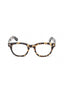 055 - Shiny Vintage Havana / clear/blue-light block lens