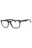 001 - shiny black/Clear Blue-Light Block