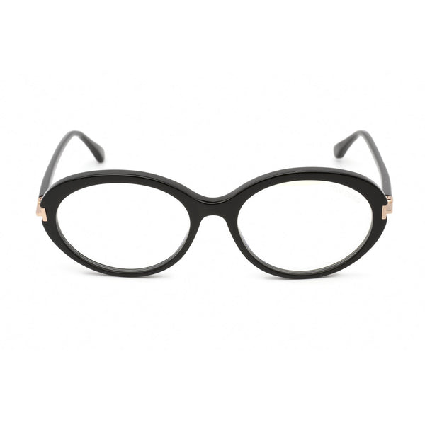 Tom Ford FT5675-B Eyeglasses Shiny Black / Clear Lens-AmbrogioShoes