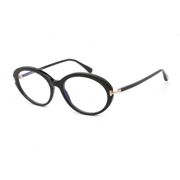 Tom Ford FT5675-B Eyeglasses Shiny Black / Clear Lens-AmbrogioShoes