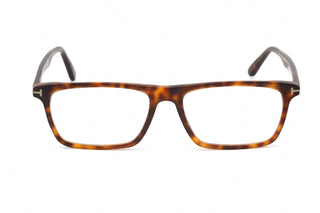 Tom Ford FT5681-B Eyeglasses Red havana / Clear Lens-AmbrogioShoes