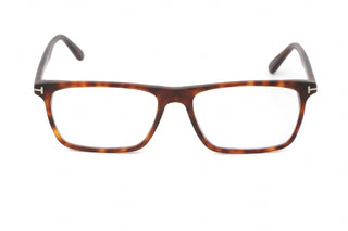 Tom Ford FT5681-B Eyeglasses Red havana / Clear Lens-AmbrogioShoes