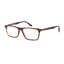 054 - Red havana / Clear Lens
