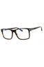 052 - Dark Havana /clear/blue-light block lens
