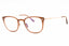 028 - shiny rose gold / clear/blue-light block lens