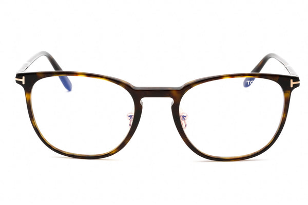 Tom Ford FT5700-B Eyeglasses Havana / Clear Lens Unisex-AmbrogioShoes