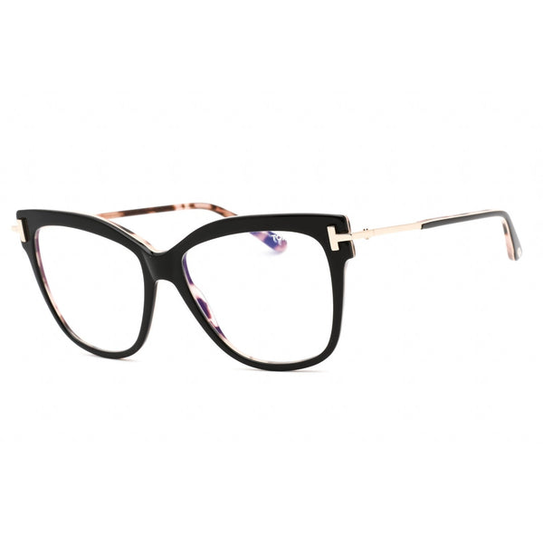 Tom Ford FT5704-B Eyeglasses Black/other/Clear/Blue-light block lens-AmbrogioShoes