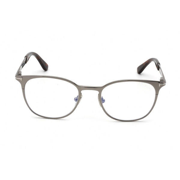 Tom Ford FT5732-B Eyeglasses Shiny Gunmetal / Clear Lens-AmbrogioShoes