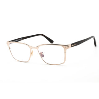 Tom Ford FT5733-B Eyeglasses Shiny Rose Gold / Clear Lens-AmbrogioShoes