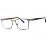 008 - Shiny Gunmetal/Clear/Blue-light block lens