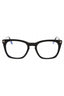 001 - Shiny black/Clear/Blue-light block lens