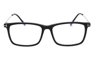 Tom Ford FT5758-B Eyeglasses Matte black/Clear/Blue-light block lens-AmbrogioShoes